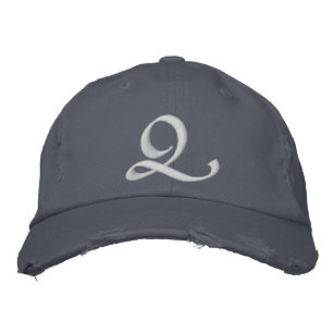 MONOGRAMS EMBROIDERED BASEBALL HAT
