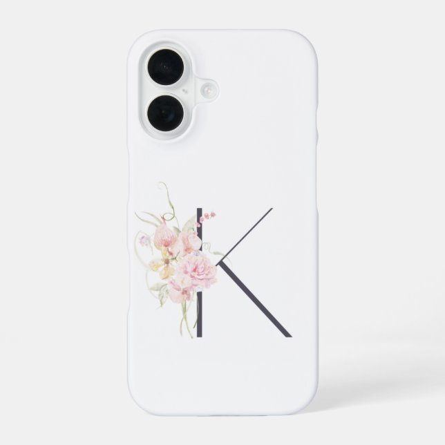 Monograms iPhone Case (Back)