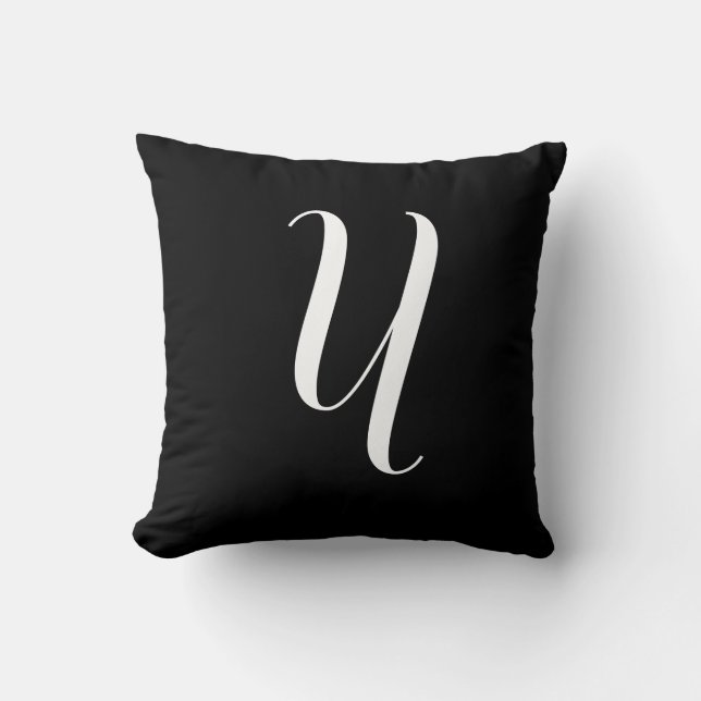 MONOGRAMS THROW PILLOW (Front)