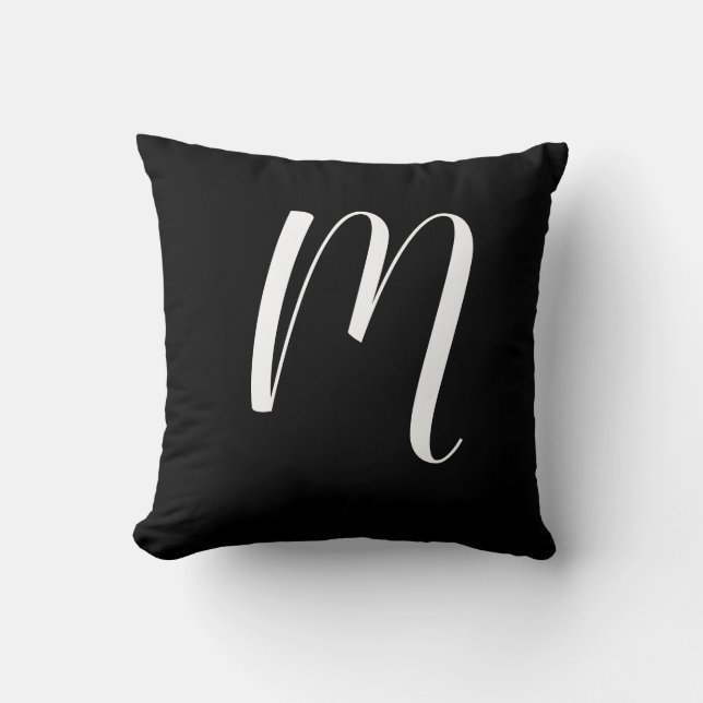 MONOGRAMS THROW PILLOW (Front)