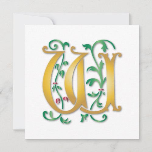 Monograms with Swirls