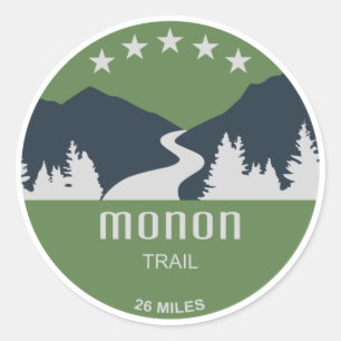 Monon Trail Classic Round Sticker
