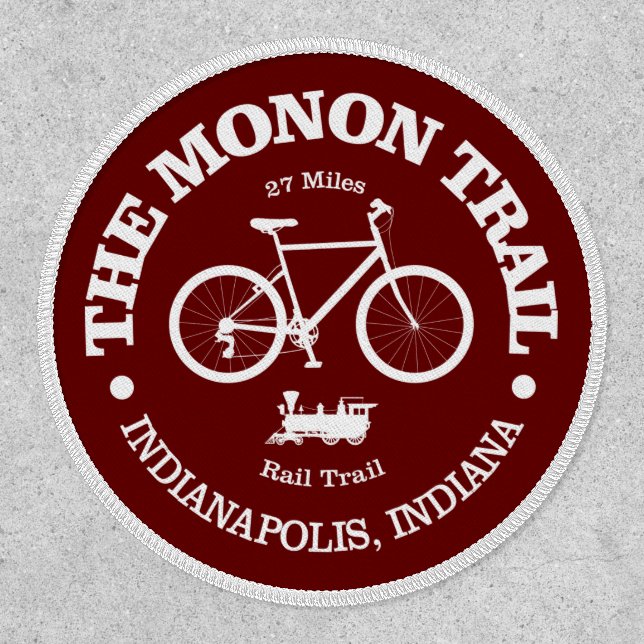 Monon Trail (cycling)  Patch (Front)