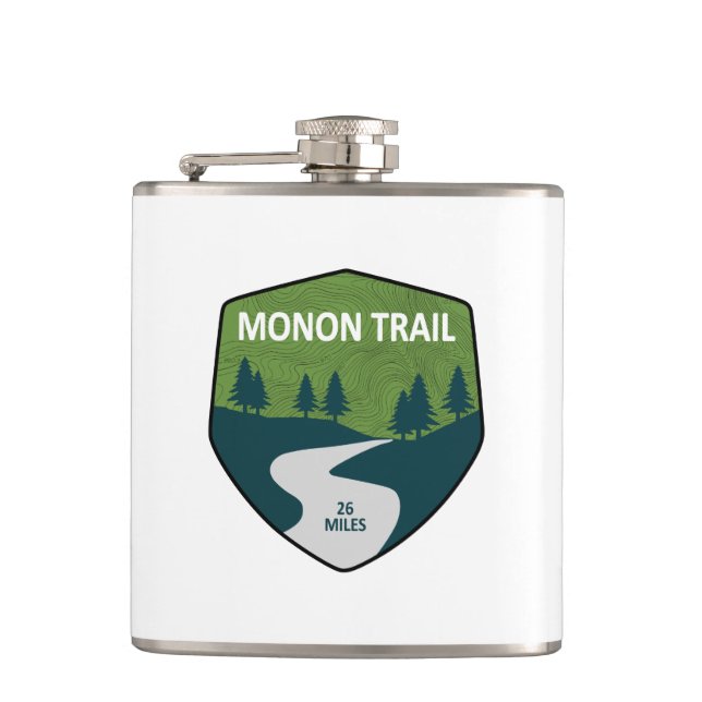 Monon Trail Flask (Front)