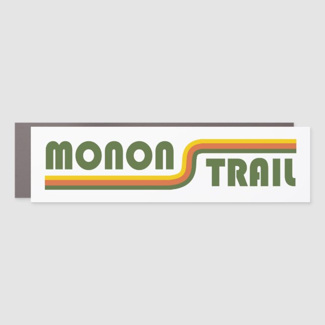 Monon Trail Indiana Car Magnet (Front)
