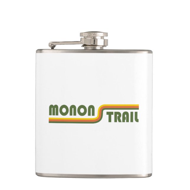 Monon Trail Indiana Flask (Front)