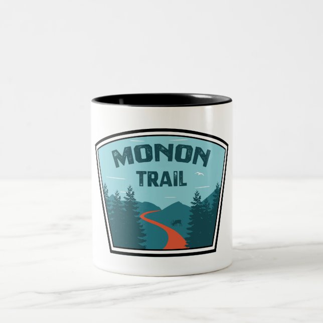 Monon Trail Two-Tone Coffee Mug (Center)