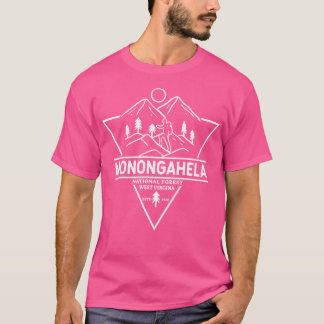 Monongahela National Forest West Virginia Badge T-Shirt