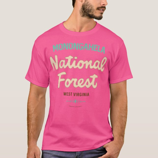 Monongahela National Forest West Virginia Usfs Scr T-Shirt (Front)