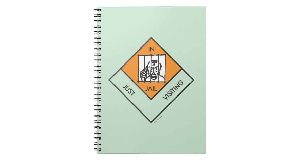 Download Monopoly | In Jail/Just Visiting Notebook | Zazzle.com