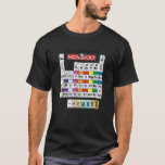 Monopoly Periodic Table Of Monopoly Vintage Color  T-Shirt