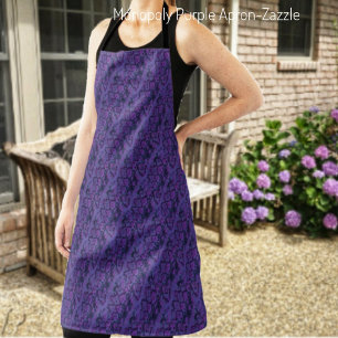 Monopoly Purple Apron