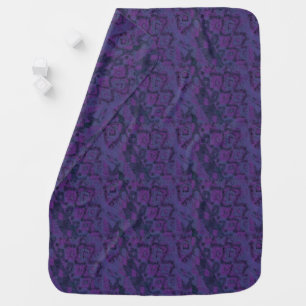 Monopoly Purple Baby Blanket
