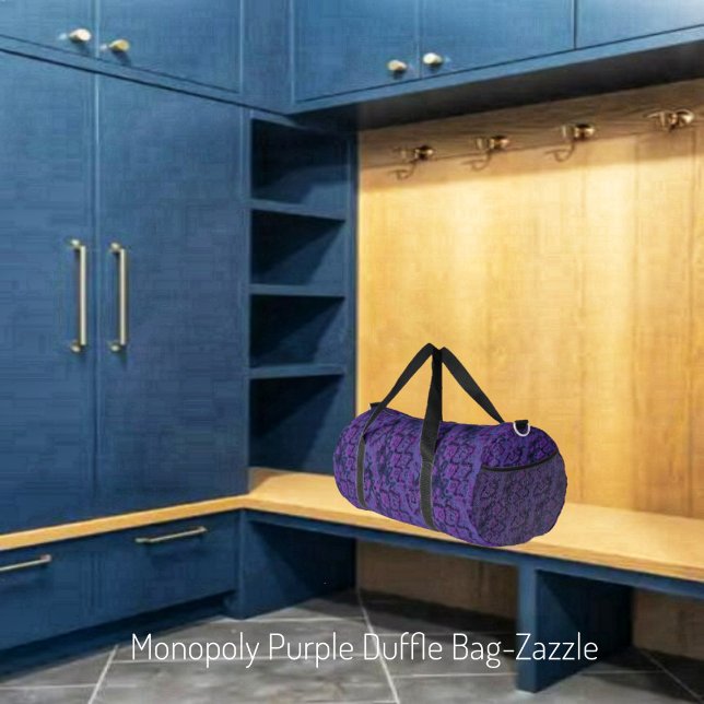 Monopoly Purple  Duffle Bag (Creator Uploaded)