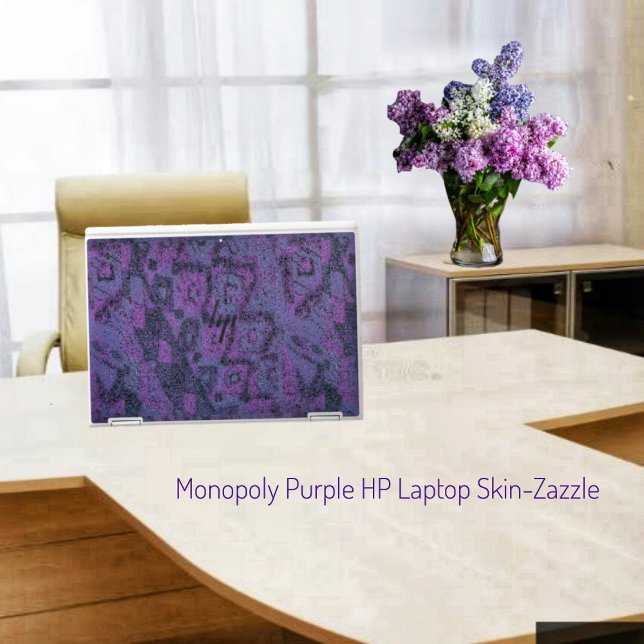 Monopoly Purple  HP Laptop Skin (Creator Uploaded)