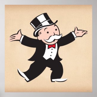 Monopoly | Uncle Pennybags Poster