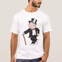 Monopoly | Uncle Pennybags Winking T-Shirt