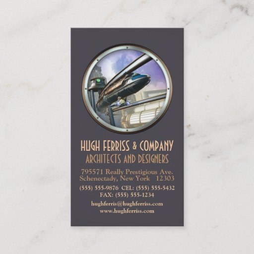 Customizable Monorail Business Card