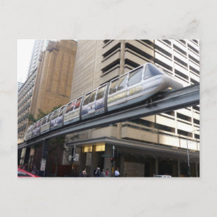 monorail sydney postcard