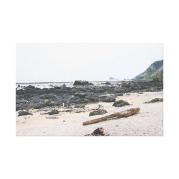 Monotone seashore canvas print Monotone seashore canvas print