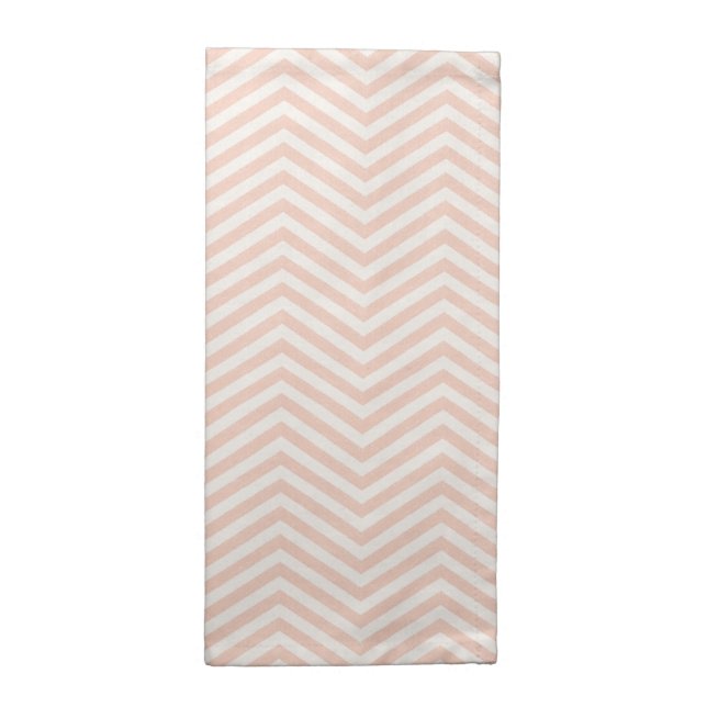 MonoZag Blush Pink Cloth Napkin (Half Fold)