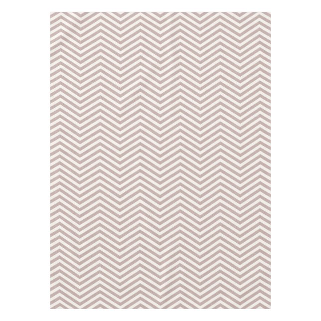 MonoZag Dusty Mauve Tablecloth (Front)
