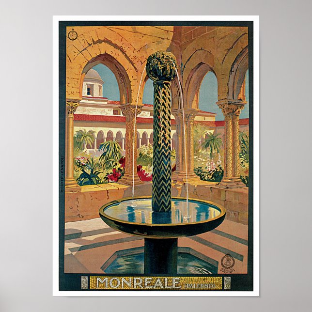 Monreal ~ Palermo Poster (Front)