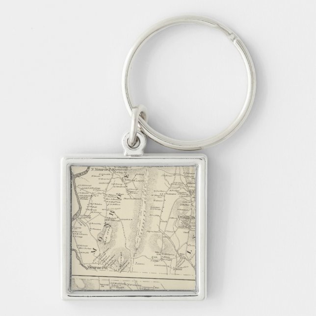Monroe, Lyman, Bath Keychain (Front)