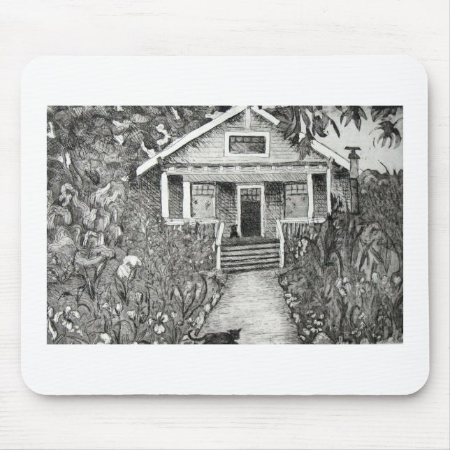 Monroe Street House Mouse Pad (Front)