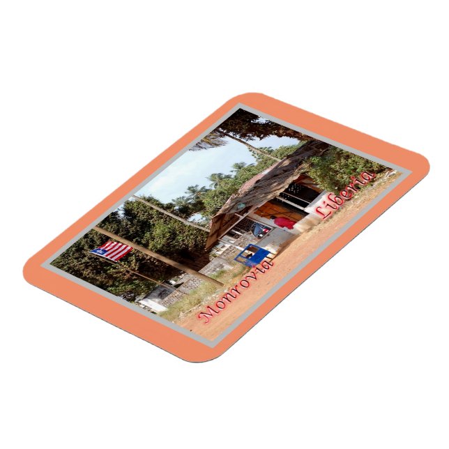 Monrovia - Liberia - Magnet (Left Side)