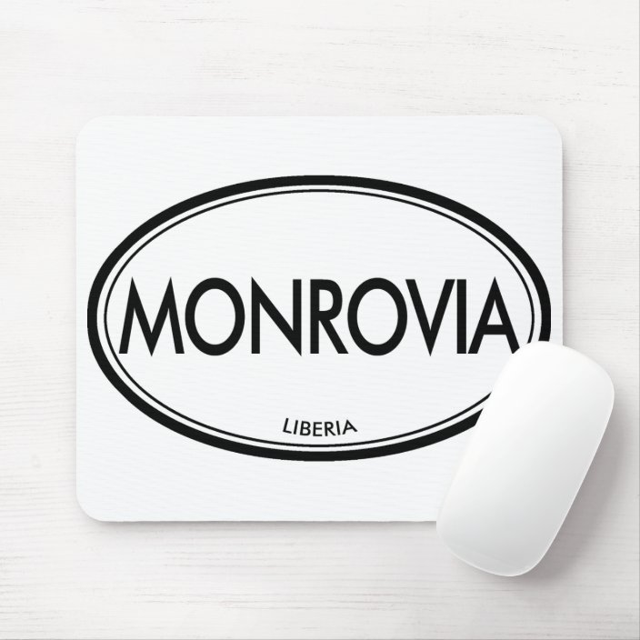 Monrovia, Liberia Mouse Pad