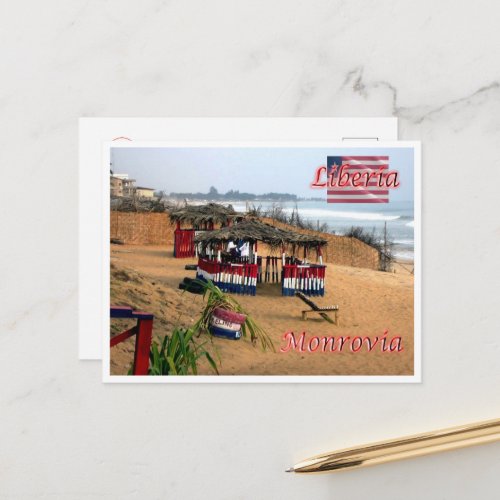 Monrovia _ Liberia _ Panorama _ Postcard