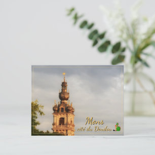 Mons, city of Doudou Ducasse in Belgium Holiday Postcard
