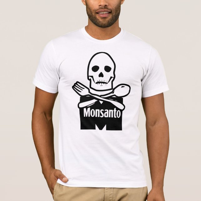 Monsanto Means Death T-shirt (Front)