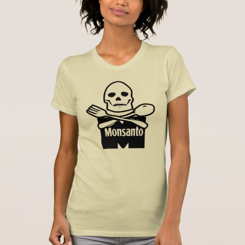 Monsanto Means Death T_shirt