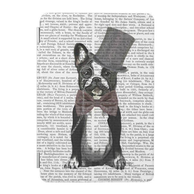 Monsieur Bulldog 2 iPad Mini Cover (Front)