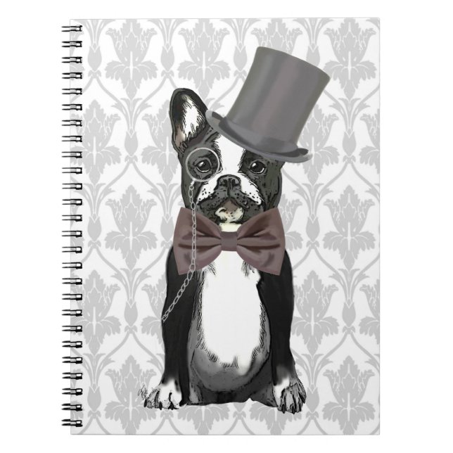Monsieur Bulldog Notebook (Front)