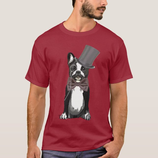 Monsieur Bulldog T-Shirt (Front)