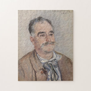 Monsieur Coqueret Monet Fine Art Jigsaw Puzzle