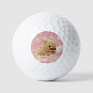 Monsieur Dog: Personalized Japanese Yumekawa Kanji Golf Balls