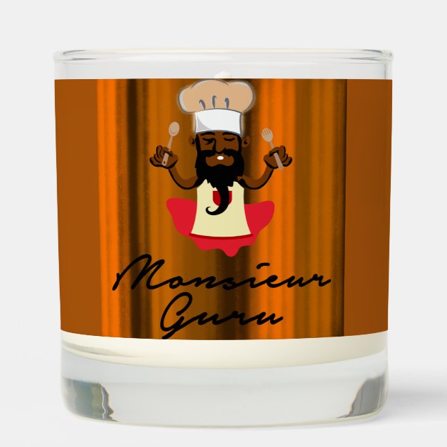 Monsieur Guru Scented Candle (Front)