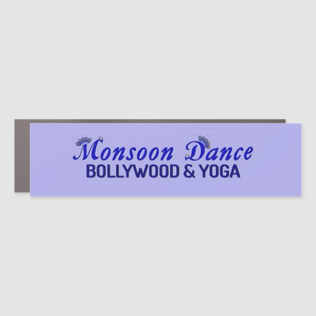 Monsoon Love Car Magnet (Front)