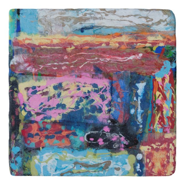 Monsoon Marble Trivet (Front)