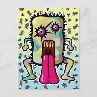 monster6 postcard
