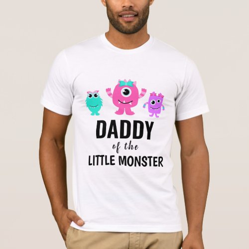 Monster 1st Birthday T_Shirt for DADDY