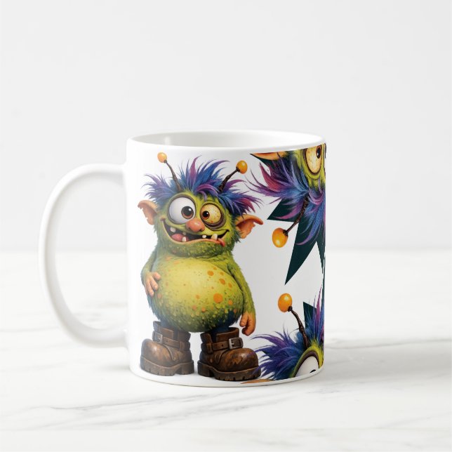 Monster 3 coffee mug (Left)