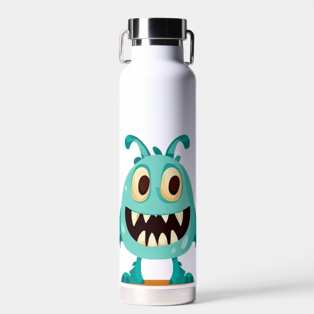 Monster/alien/cartoon Water Bottle (Front)