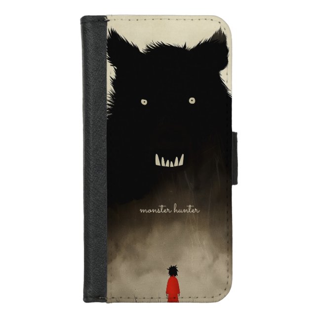 Monster and the Kid iPhone Wallet Case (Front)