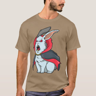 Monster Animals Vampire Rabbit retro T-Shirt