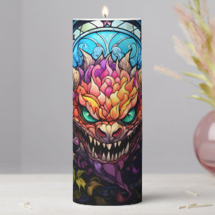 Monster Art Pillar Candle